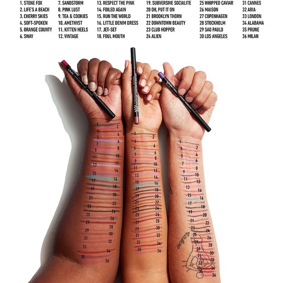 NYX Suede Matte Lip Liner - SOFTSPOKEN - Picture 7 of 8